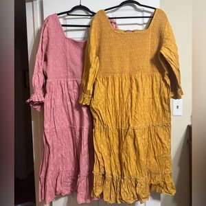 Pair of JessaKae Carefree Dresses